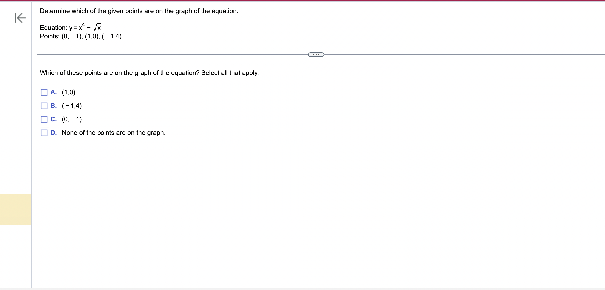 PLEASE ANSWER ALL QUESTIONS BELOW Find the