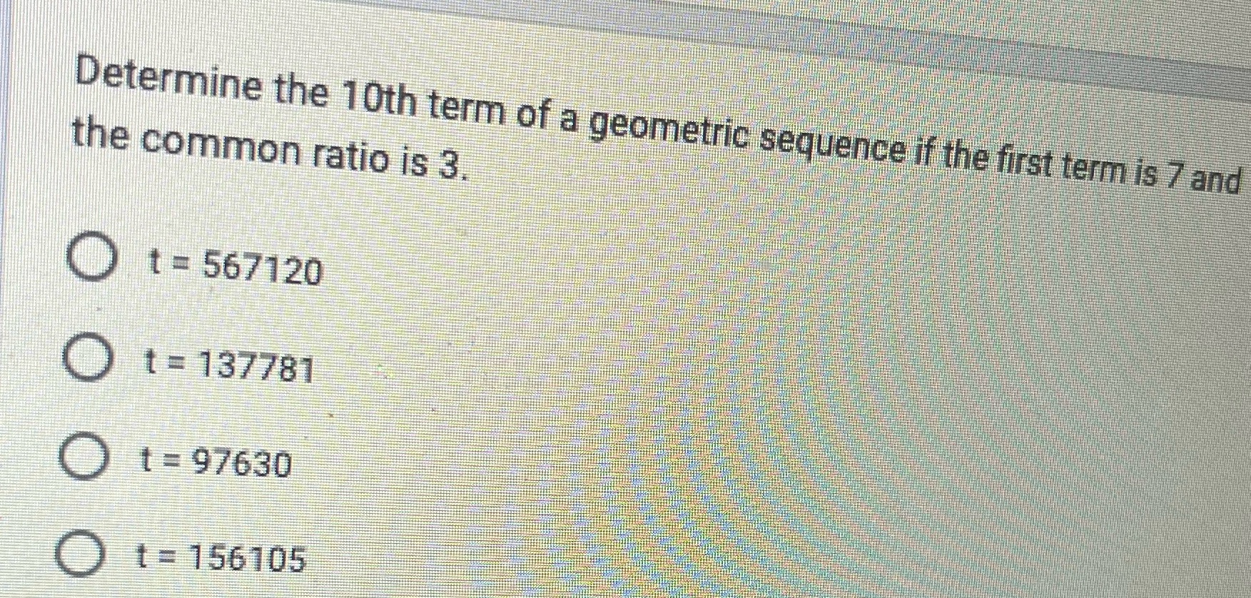 Please identify which answer is correct. THANKYOU