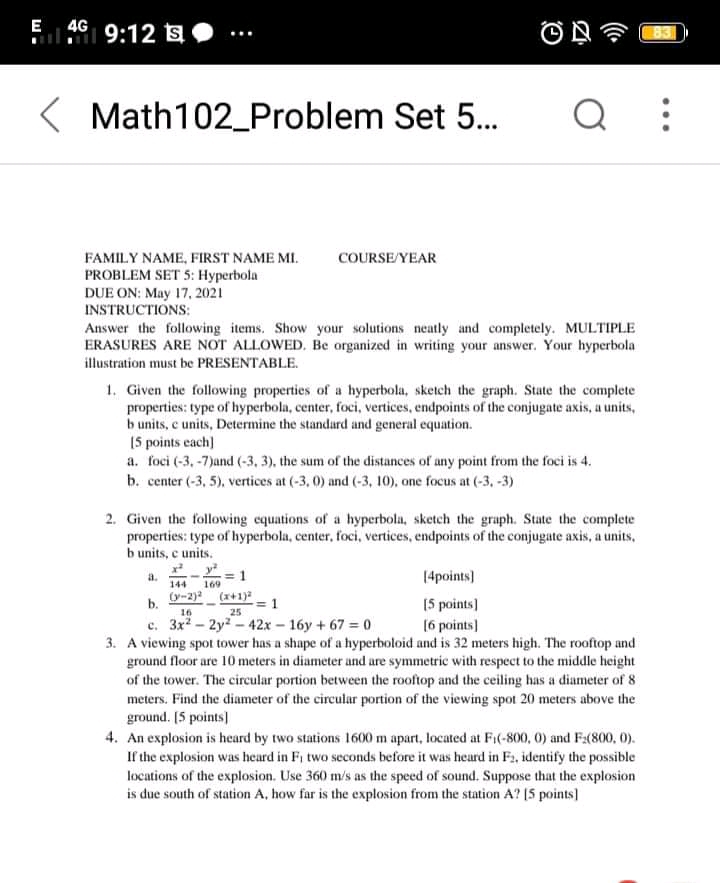 I only need answer for #1 and #3,,, thankyouuu E