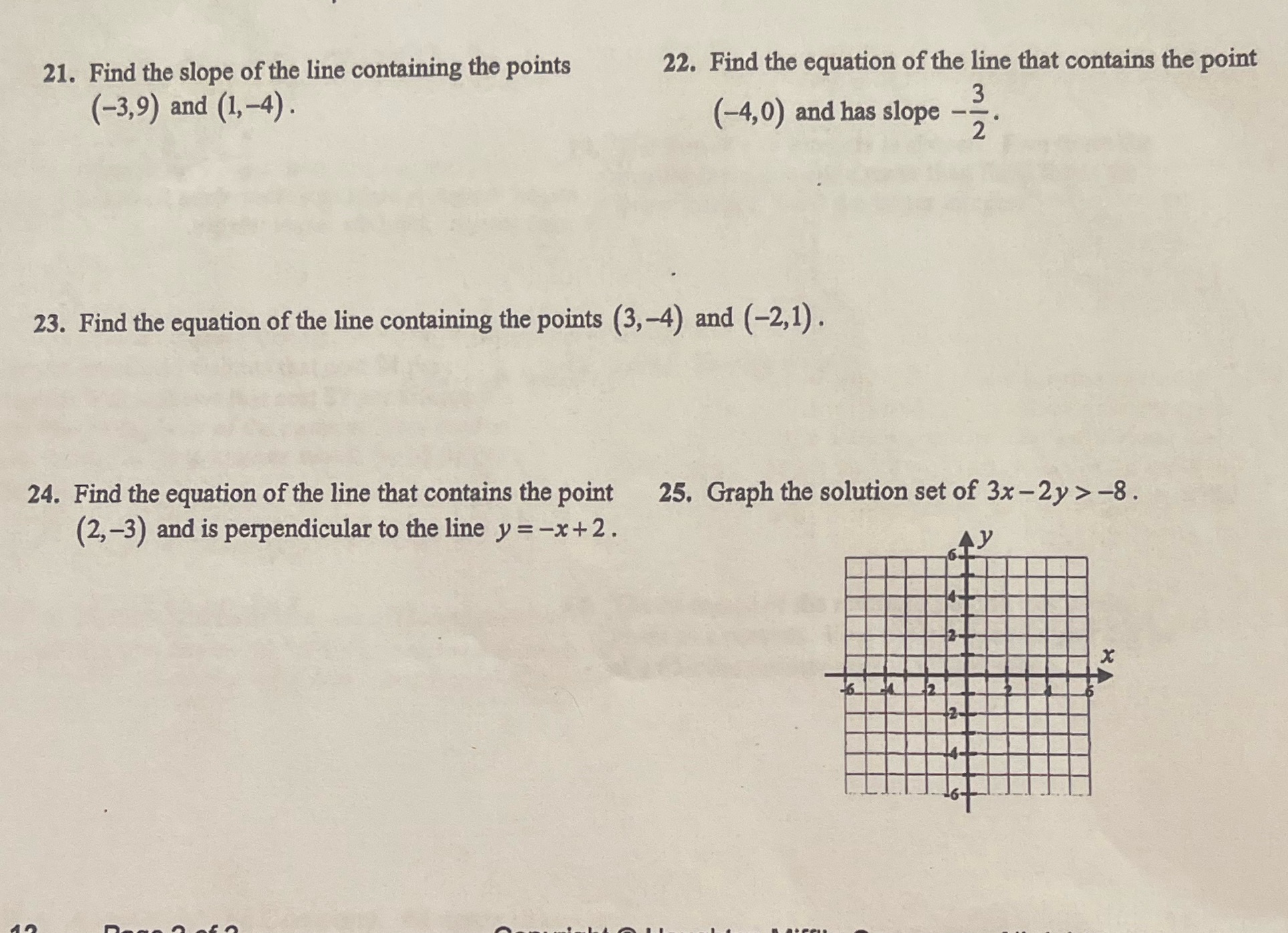 Please answer the questions below with work cited