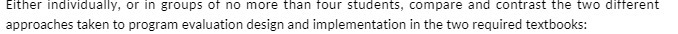 Either individually, or in groups of no more than