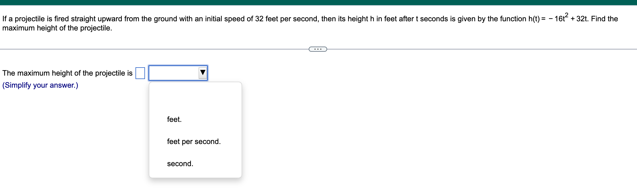 MUST SHOW CALCULATIONS: Find the vertex of the