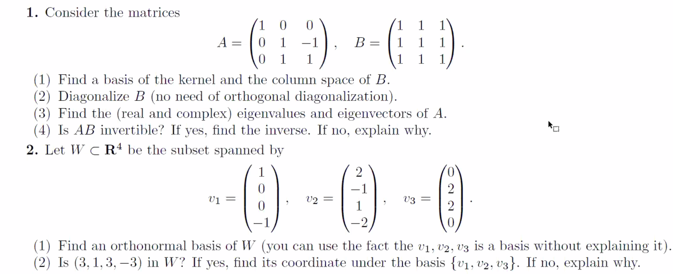 Please, answer all of the following questions: 1.