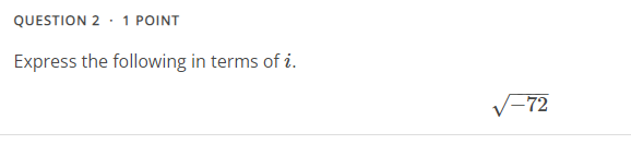 QUESTION 1 . 1 POINT Solve 2x (x + 2) +4 = 0 by