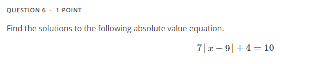 QUESTION 1 . 1 POINT Solve 2x (x + 2) +4 = 0 by