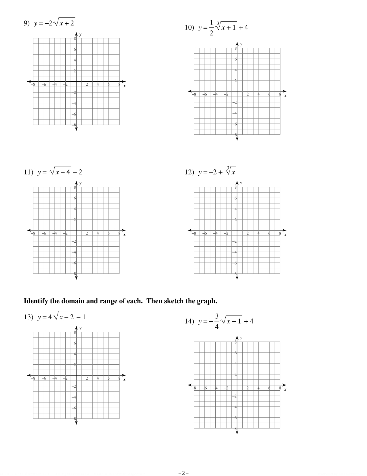 Kuta Software - Infinite Algebra 2 Name Adding,