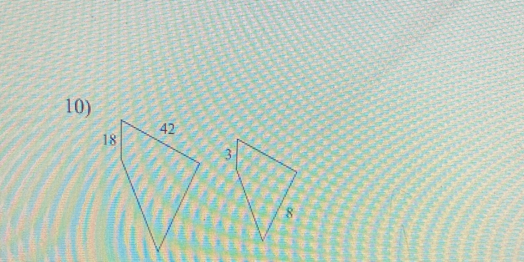 Find the factor of the smallest figure to the