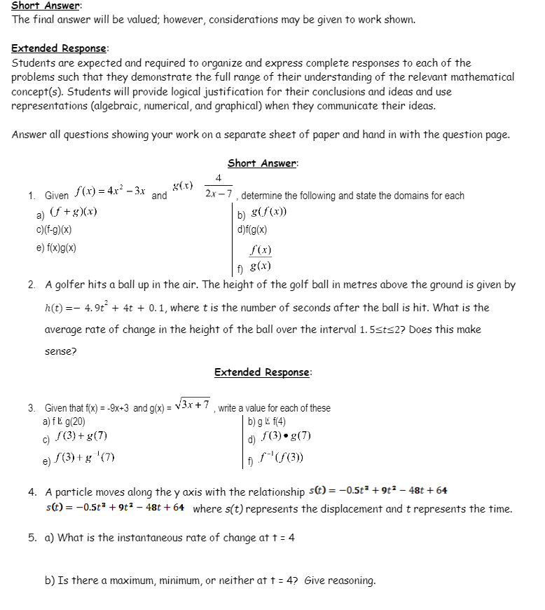 Short Answer: The final answer will be valued;