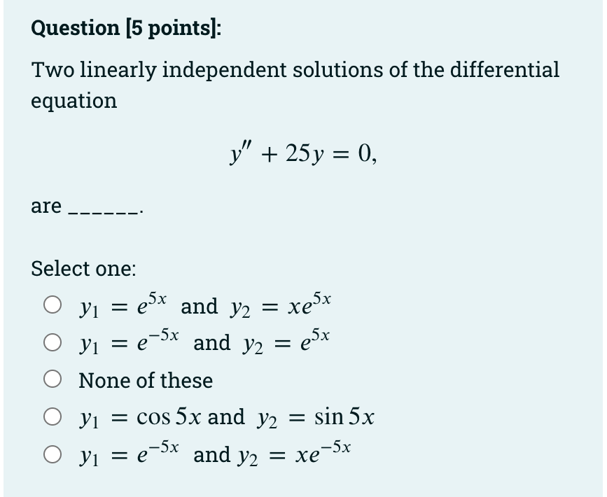 Multiple choice question need to be answered as