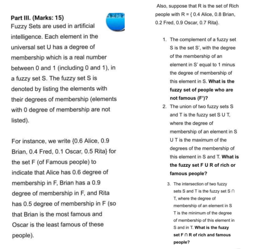 MATHEMATICS IN MODERN WORLD Also, suppose that R