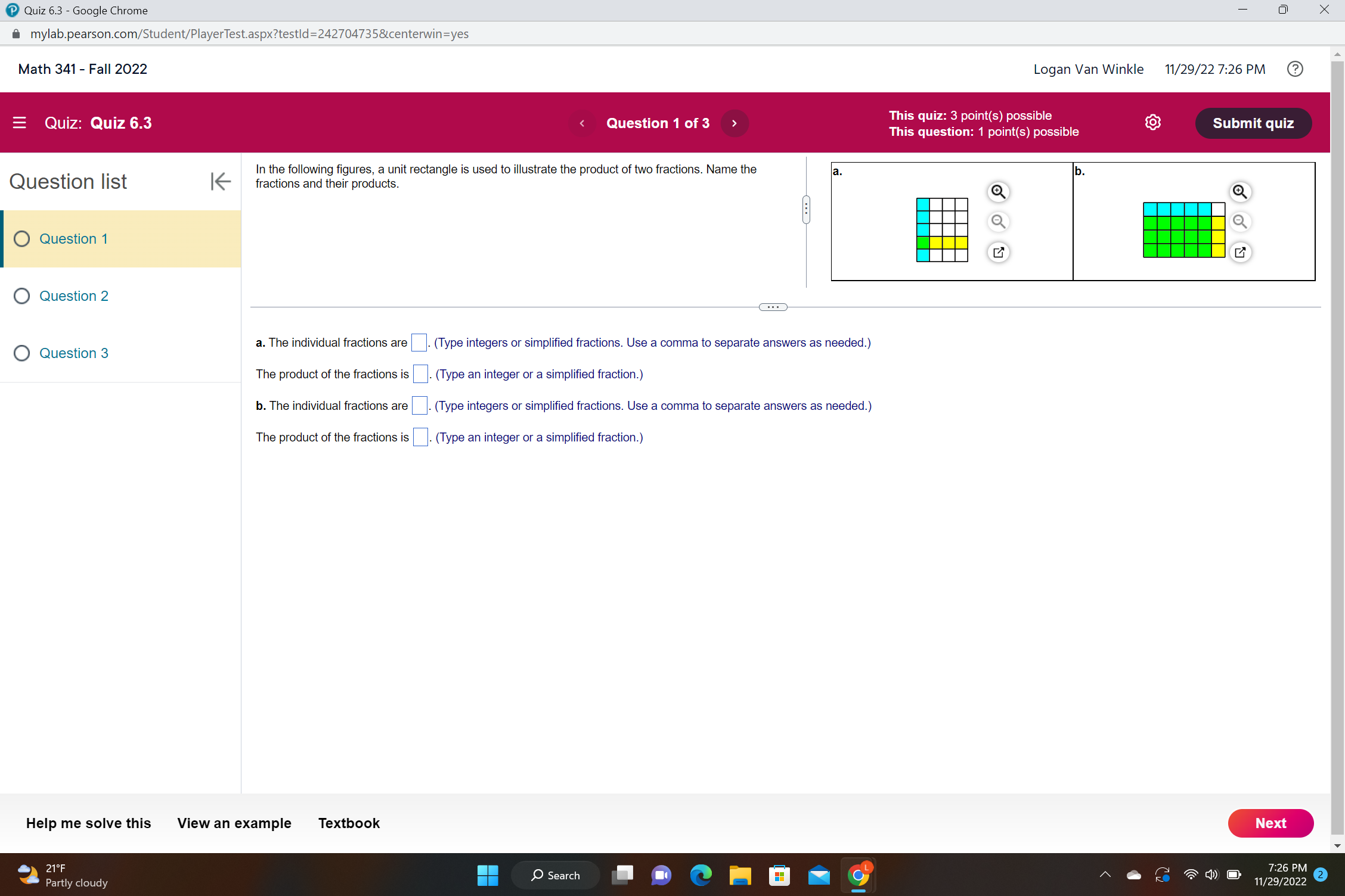 Quiz 6.3 - Google Chrome X