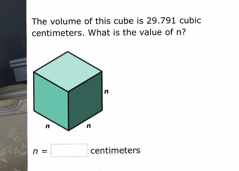 Volume of prisms and cylinders The volume of this