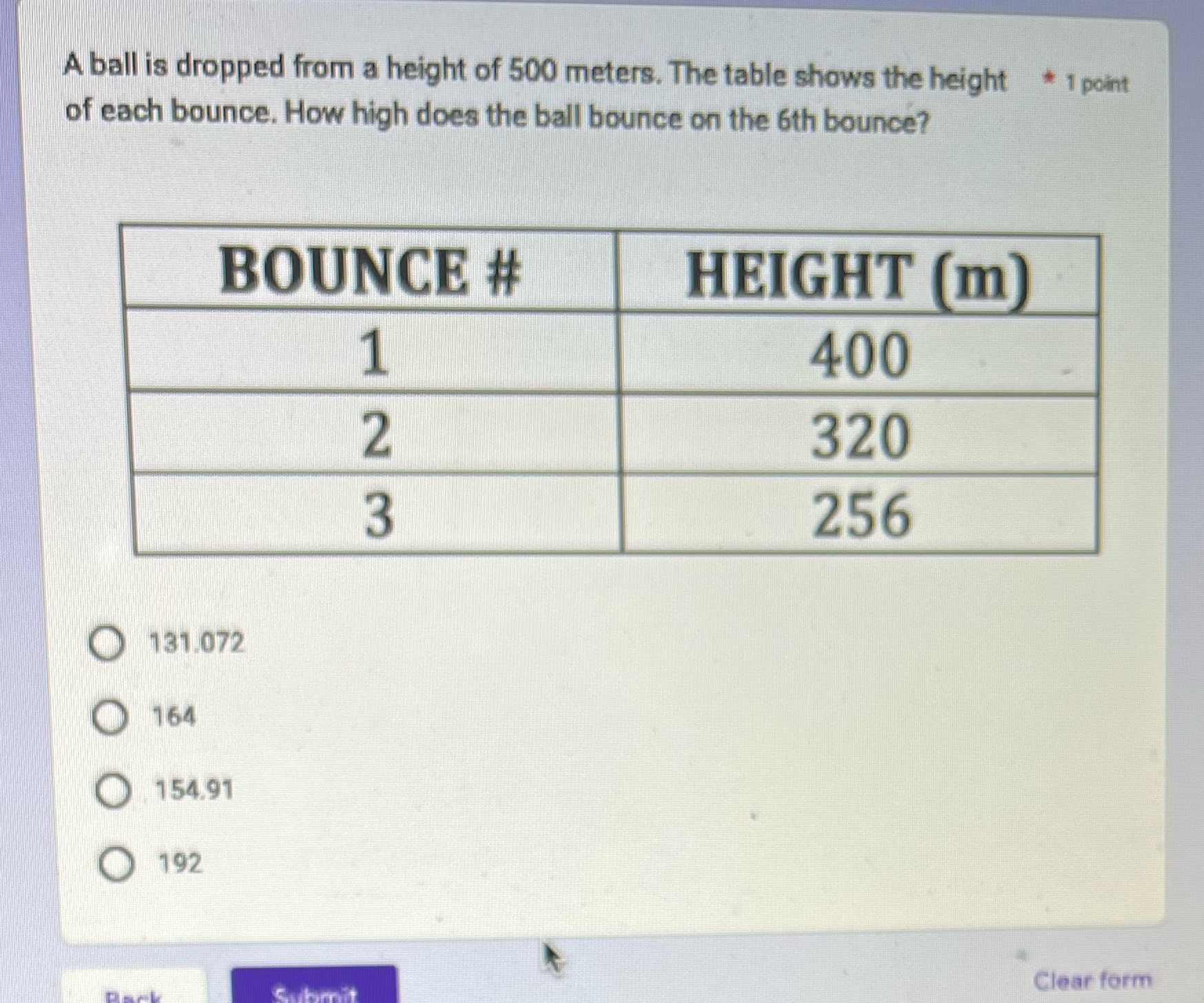 Please answer and identify which option is