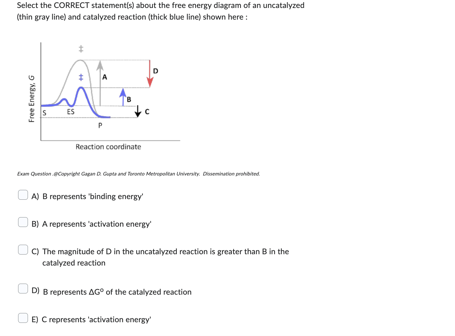 Select the CORRECT statement(s) about the free