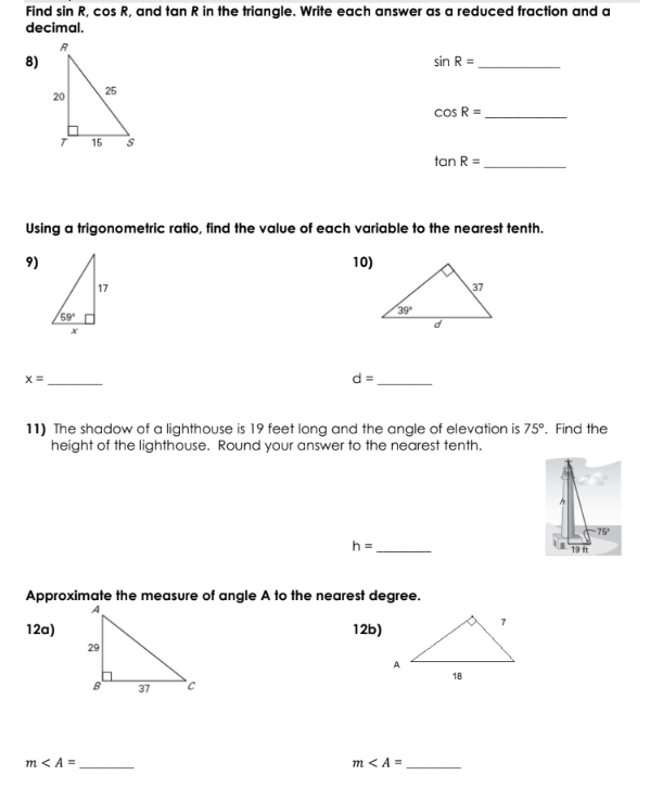 16) Solve the given logarithmic equation for x: