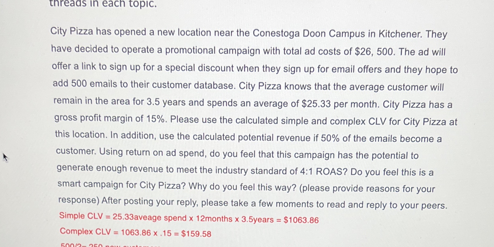 IDI'EBGS In eacn tOpIC' City Pizza has opened a