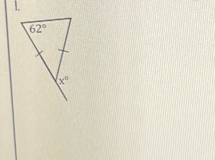 Solve for x. Then find all missing angles.