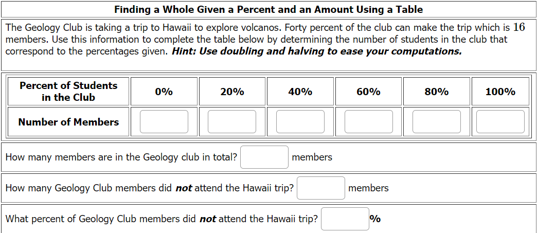 Finding Common Percents Bailey purchased a