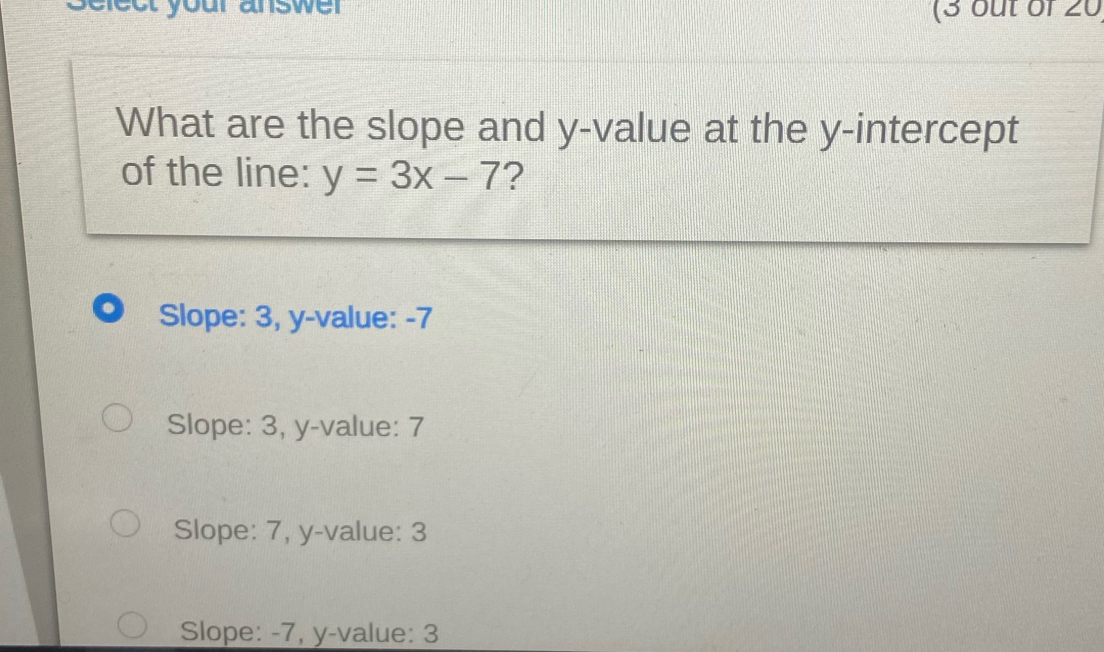 scoot your aflower (3 OUT OF 20 What are the