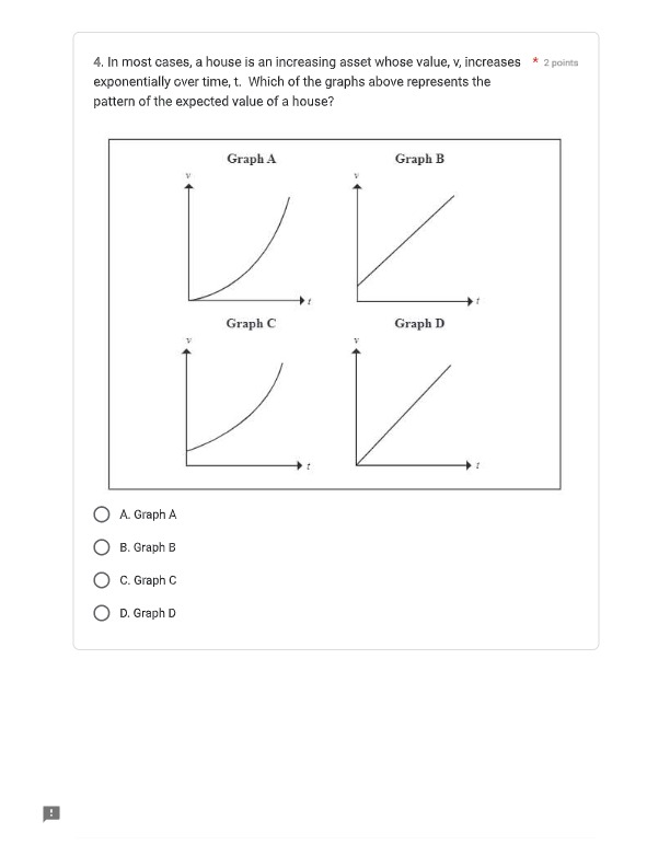 Each question in Part D is worth 1 mark.