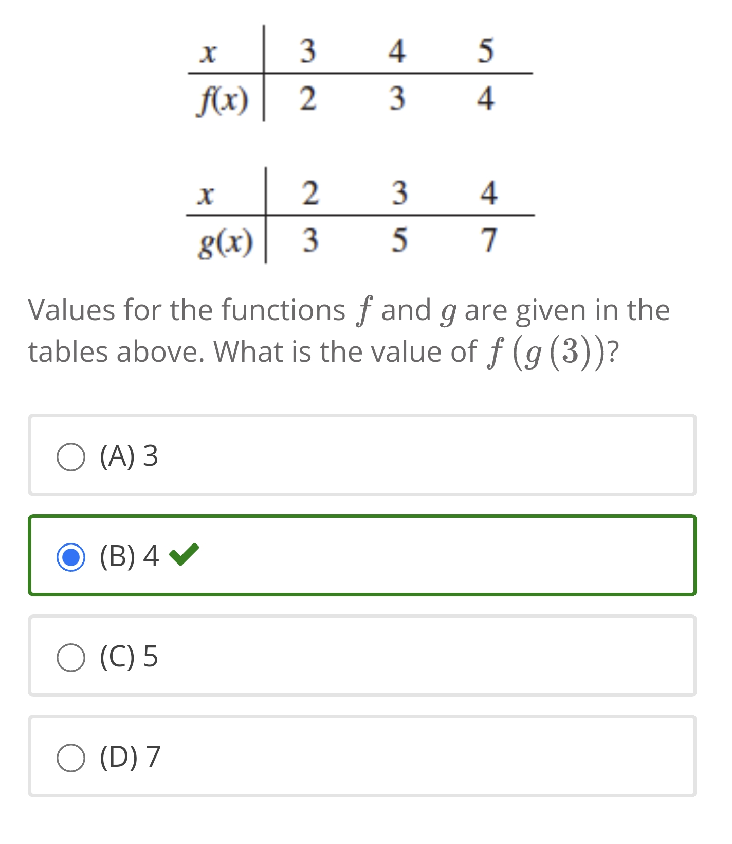 I've always struggled with math, and I only got