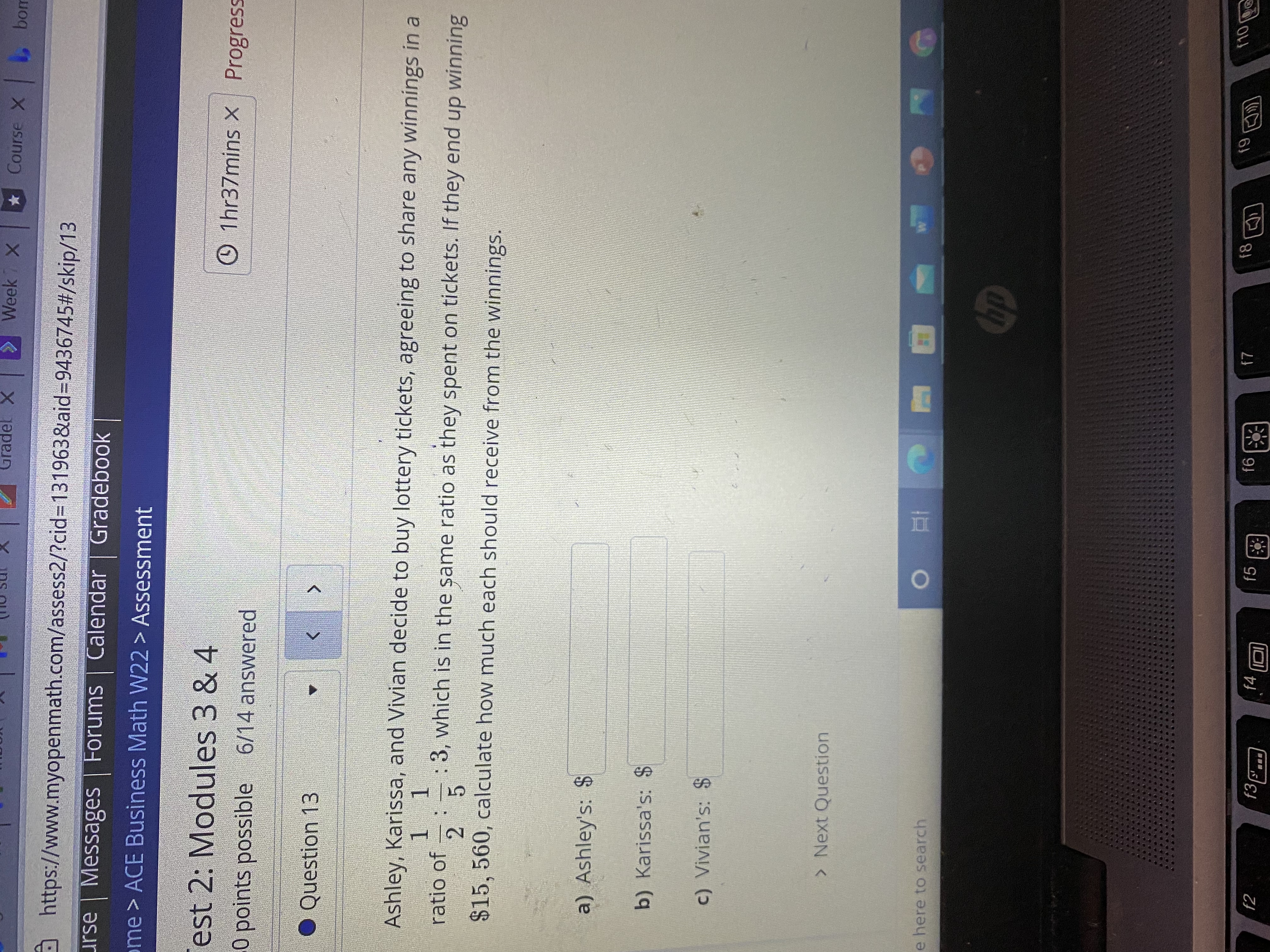 Gradel X Week 7 X * Course X bom