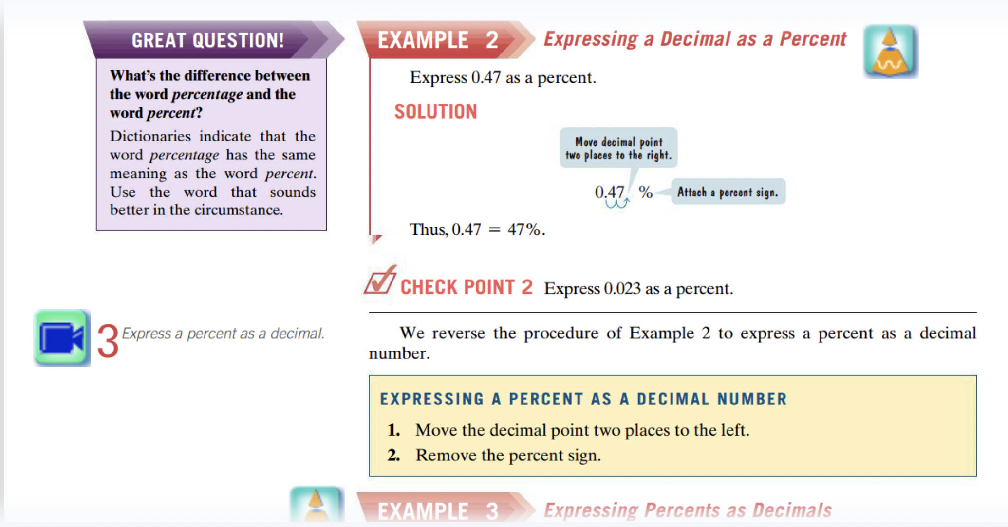 As you are going through the sections in Chapter