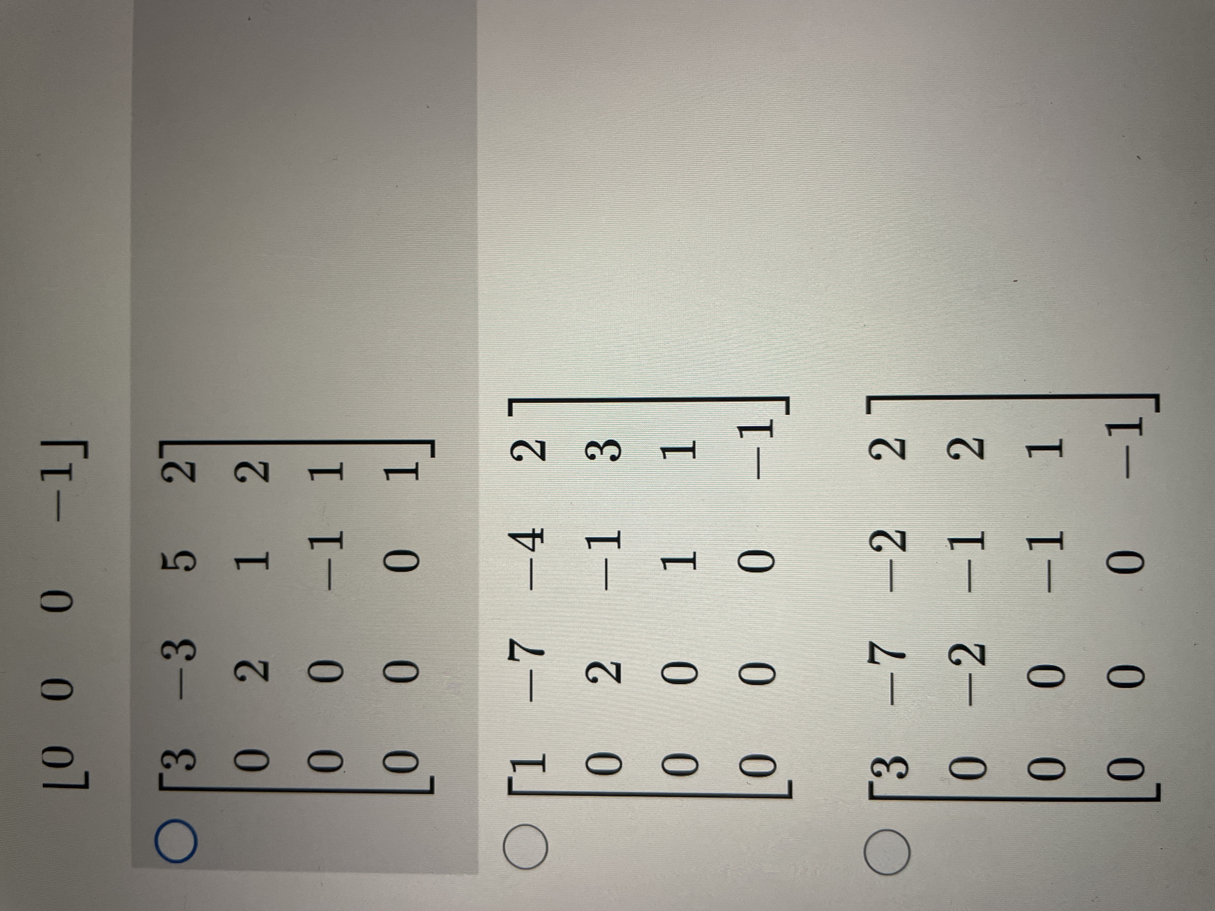 . . . 3 7 -2 2 3 5 1 0 Find the LU factorization