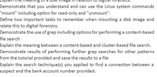 Demonstrate that you understand and can use the