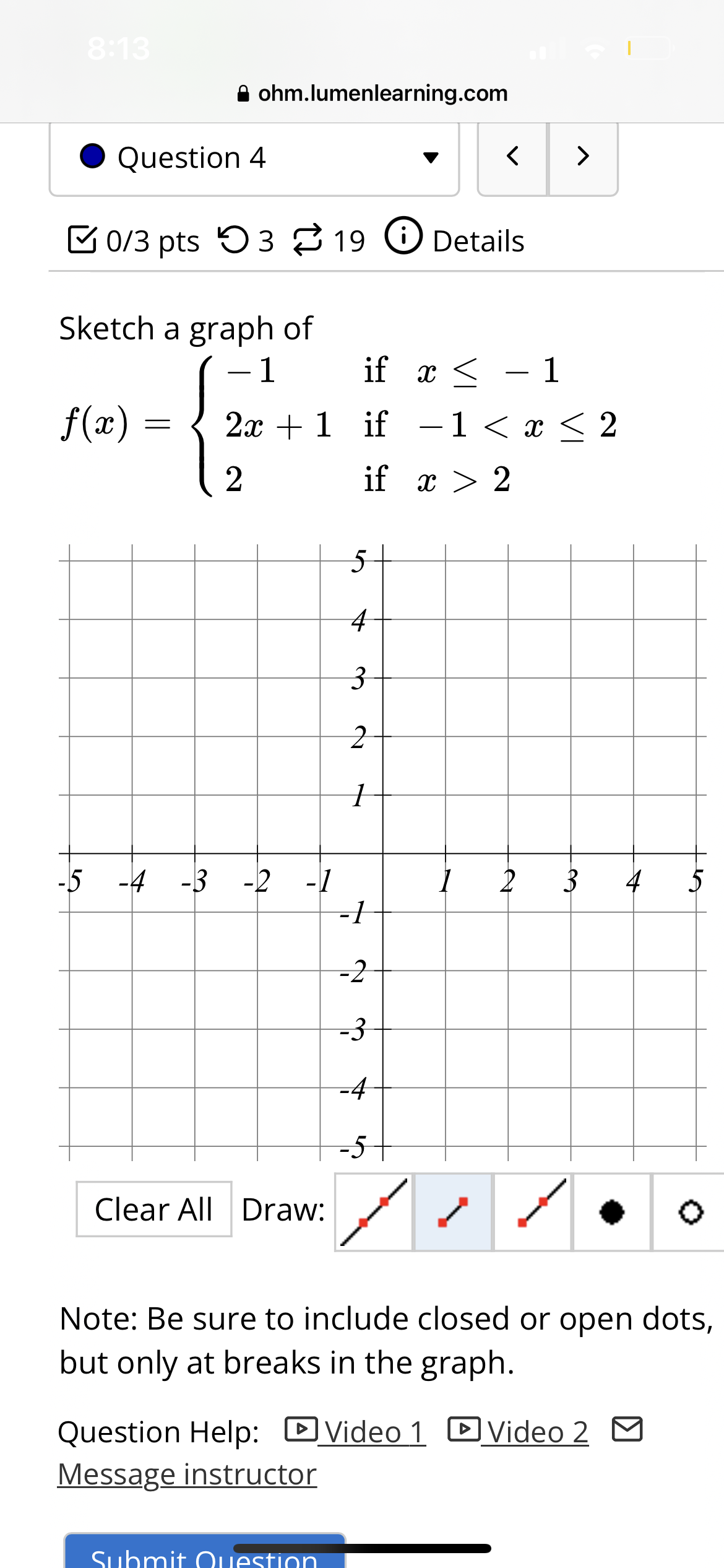 8:12 ohm.lumenlearning.com Progress saved Done