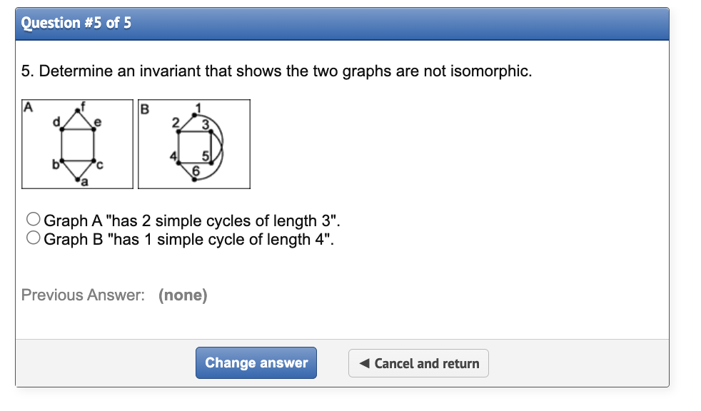 Section 5.4 quiz - Matrix Representations of