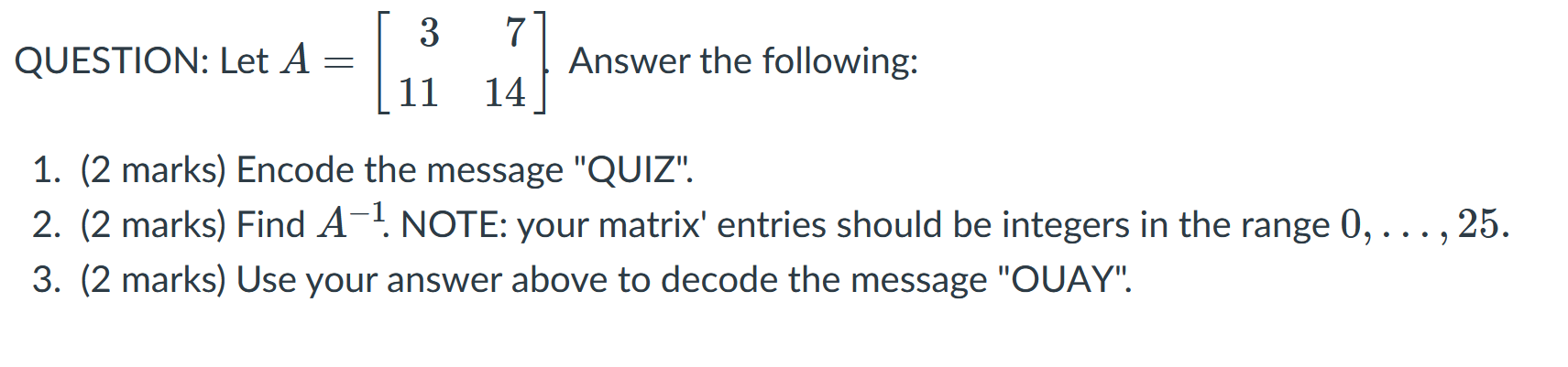 I only need help with the second part, it should