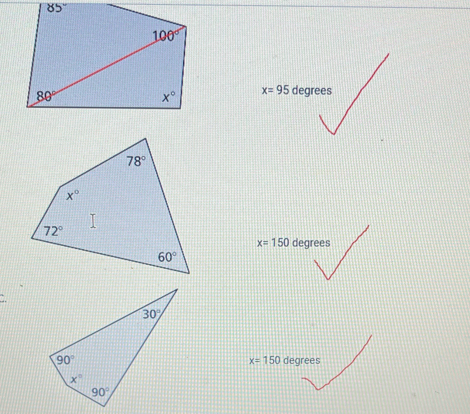 Now use the angle measurement tool to measure the
