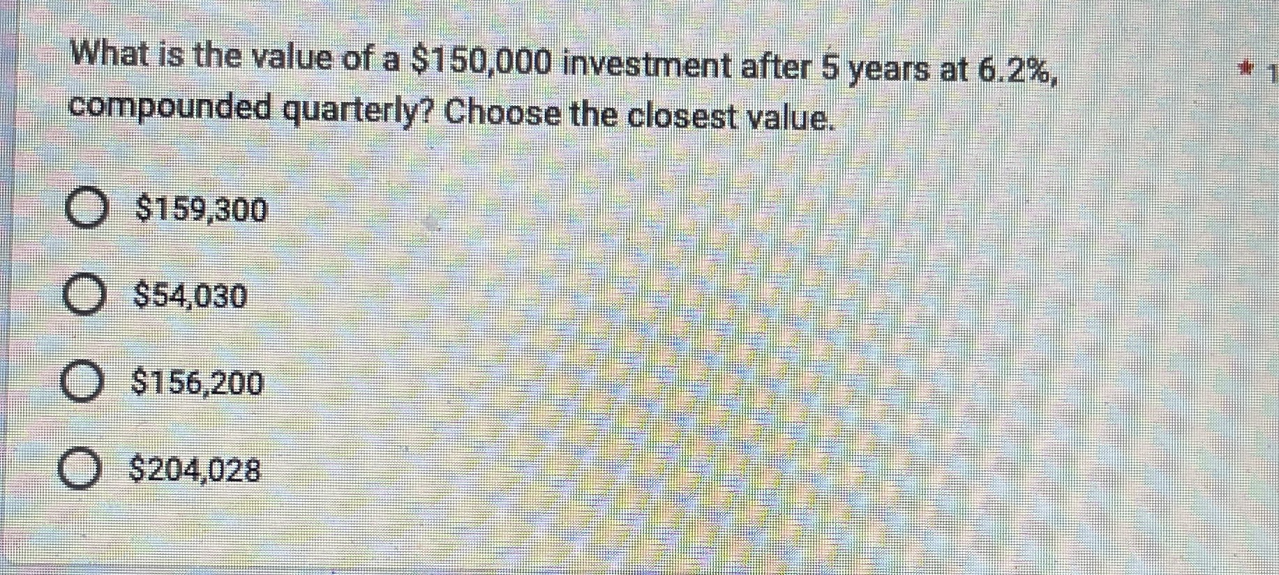 What is the value of a $150,000 investment after