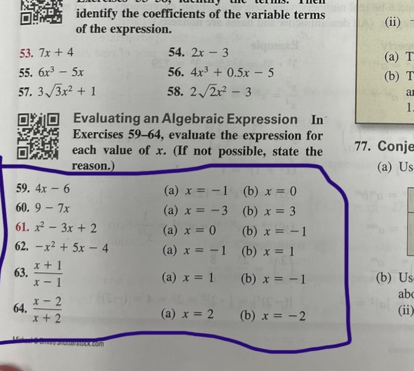 Please anyone can help me with 59 thru 64