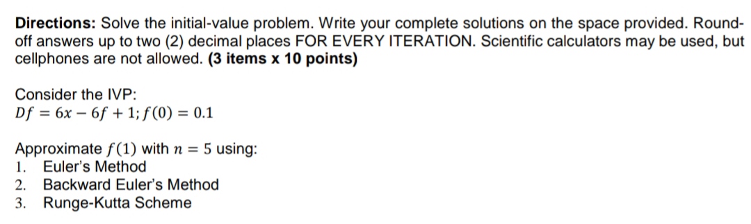 Differential equations please leave explanation