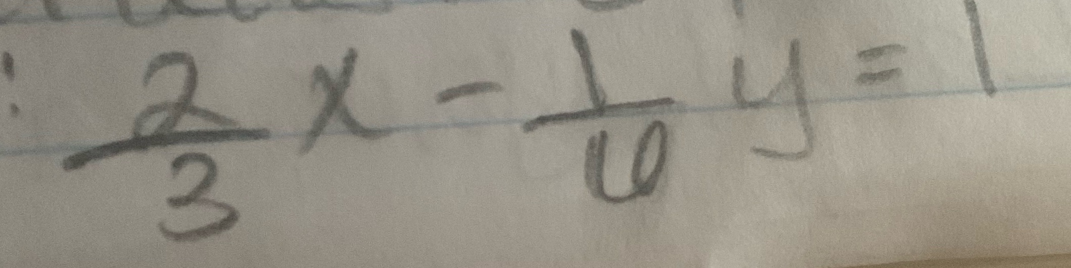 How to get 3 points to graph with this linear