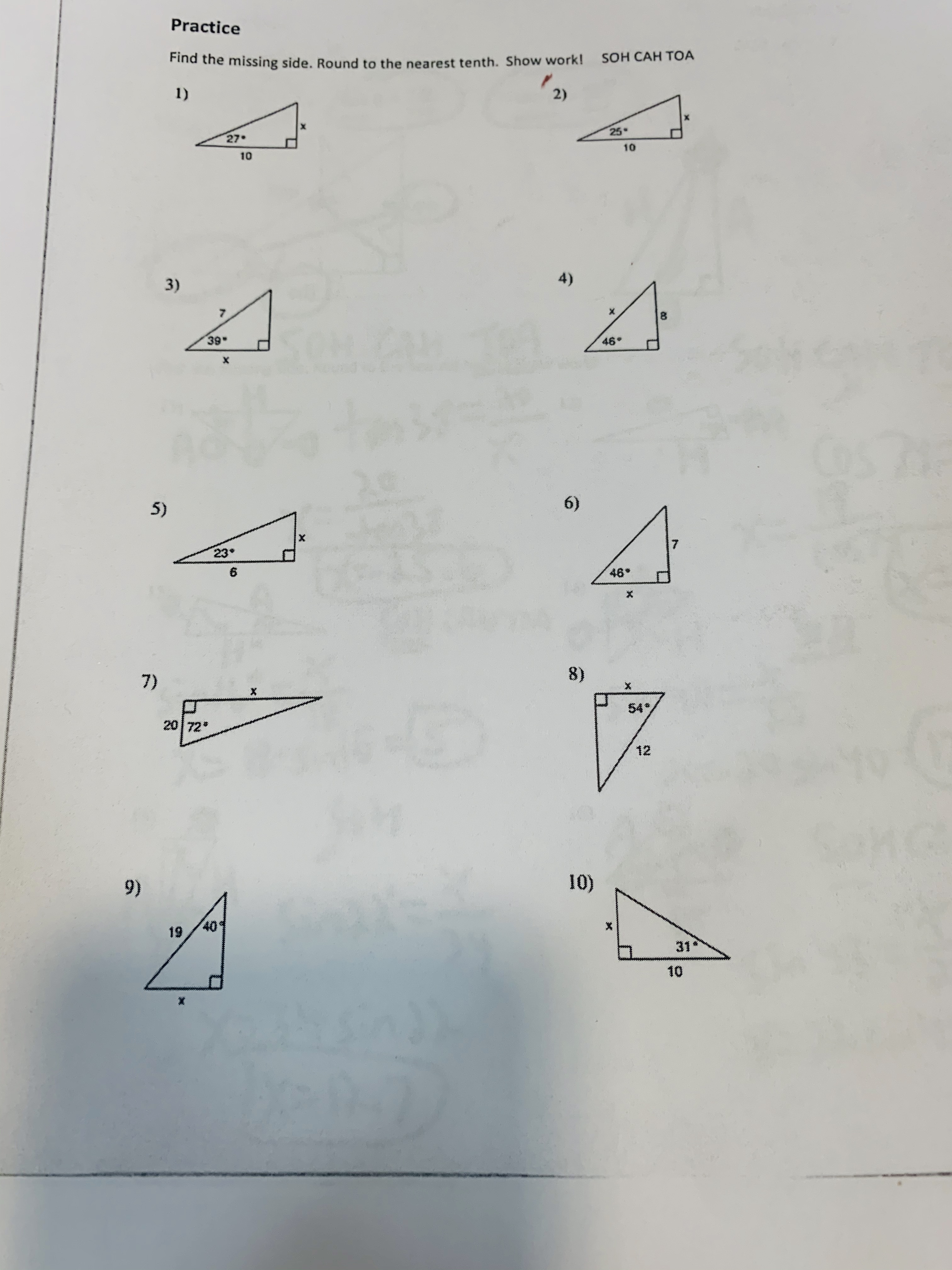 Pls help answer n explain Practice Find the