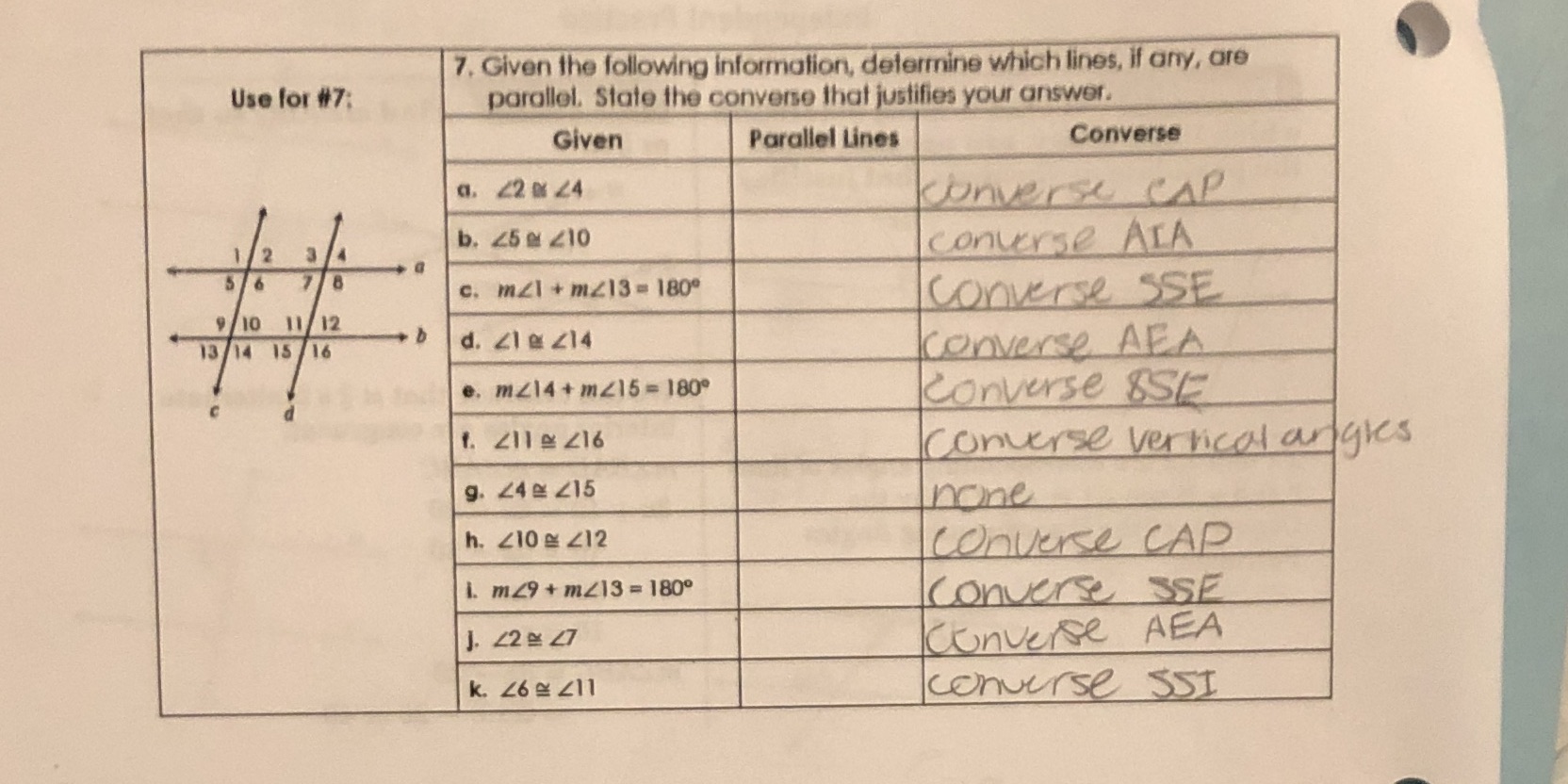 Help! I don't understand how to find the parallel