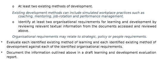 o At least two existing methods of development.