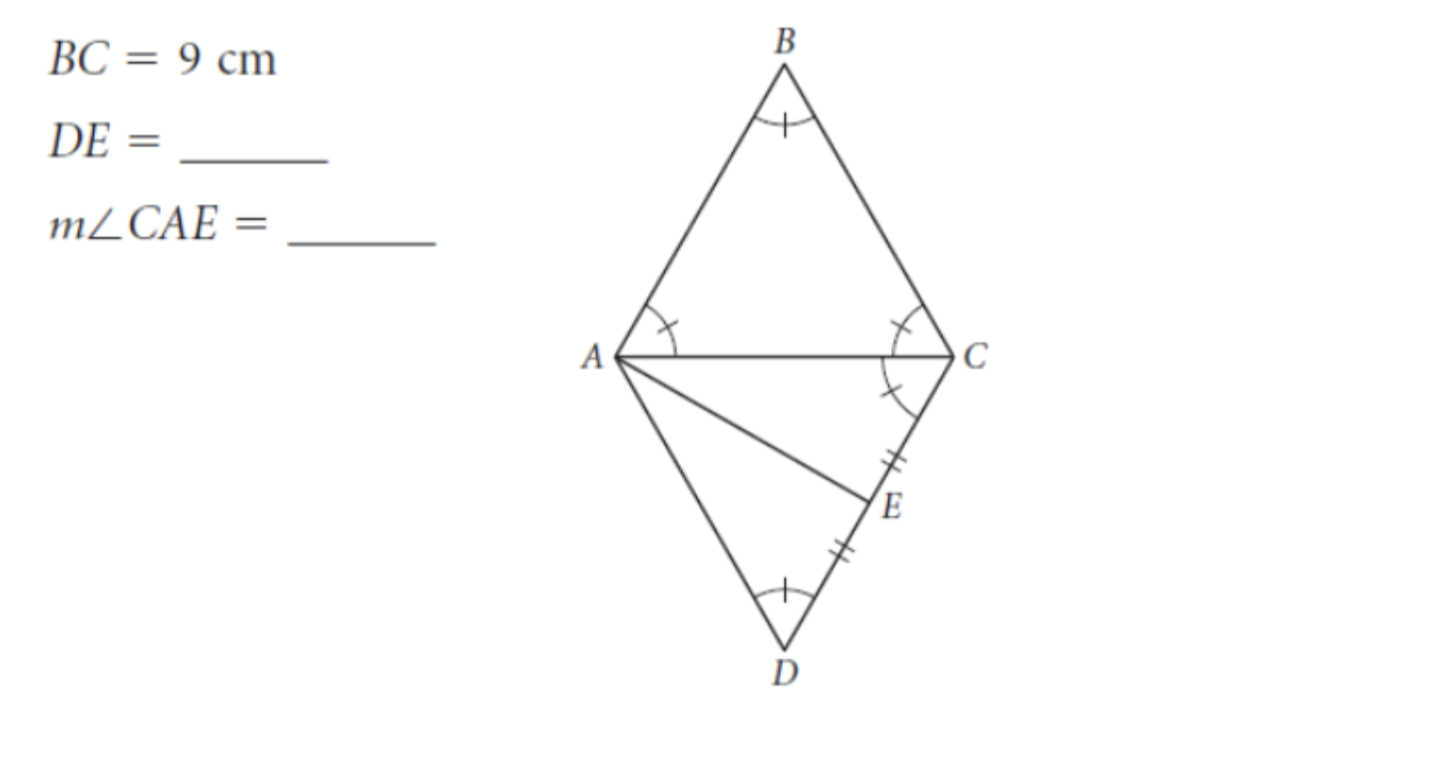Part A: In Problems 1-9 use the given information