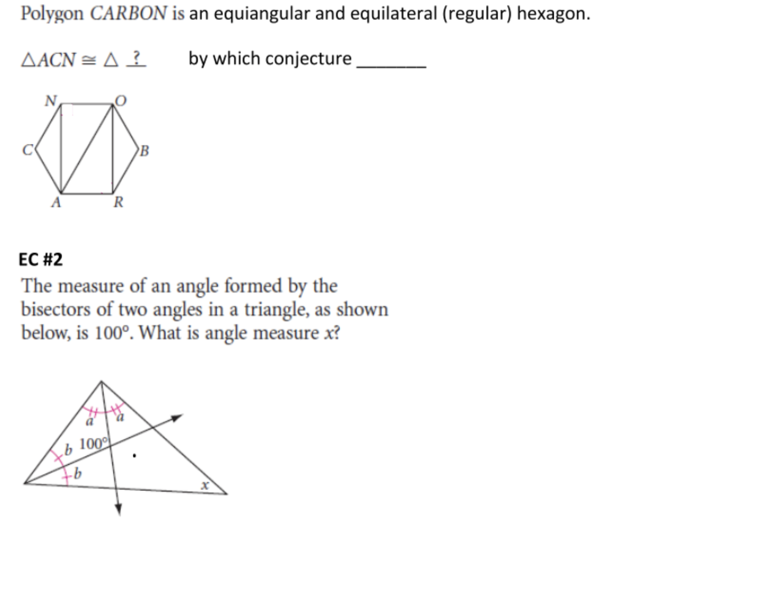 Part A: In Problems 1-9 use the given information