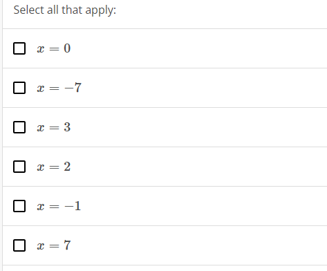 QUESTION 1 . 1 POINT Given the following