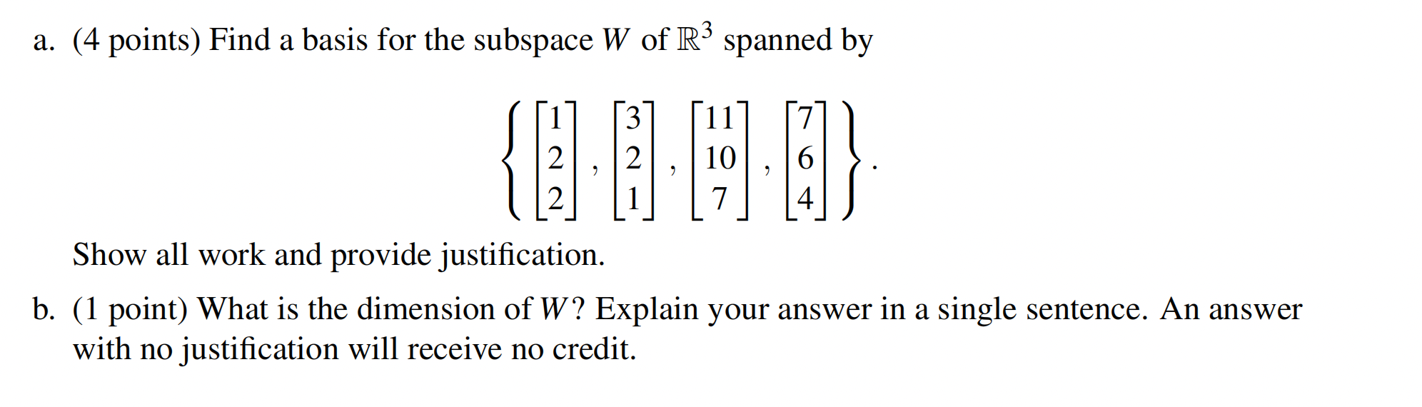(5 points) Find all value(s) for k so that the