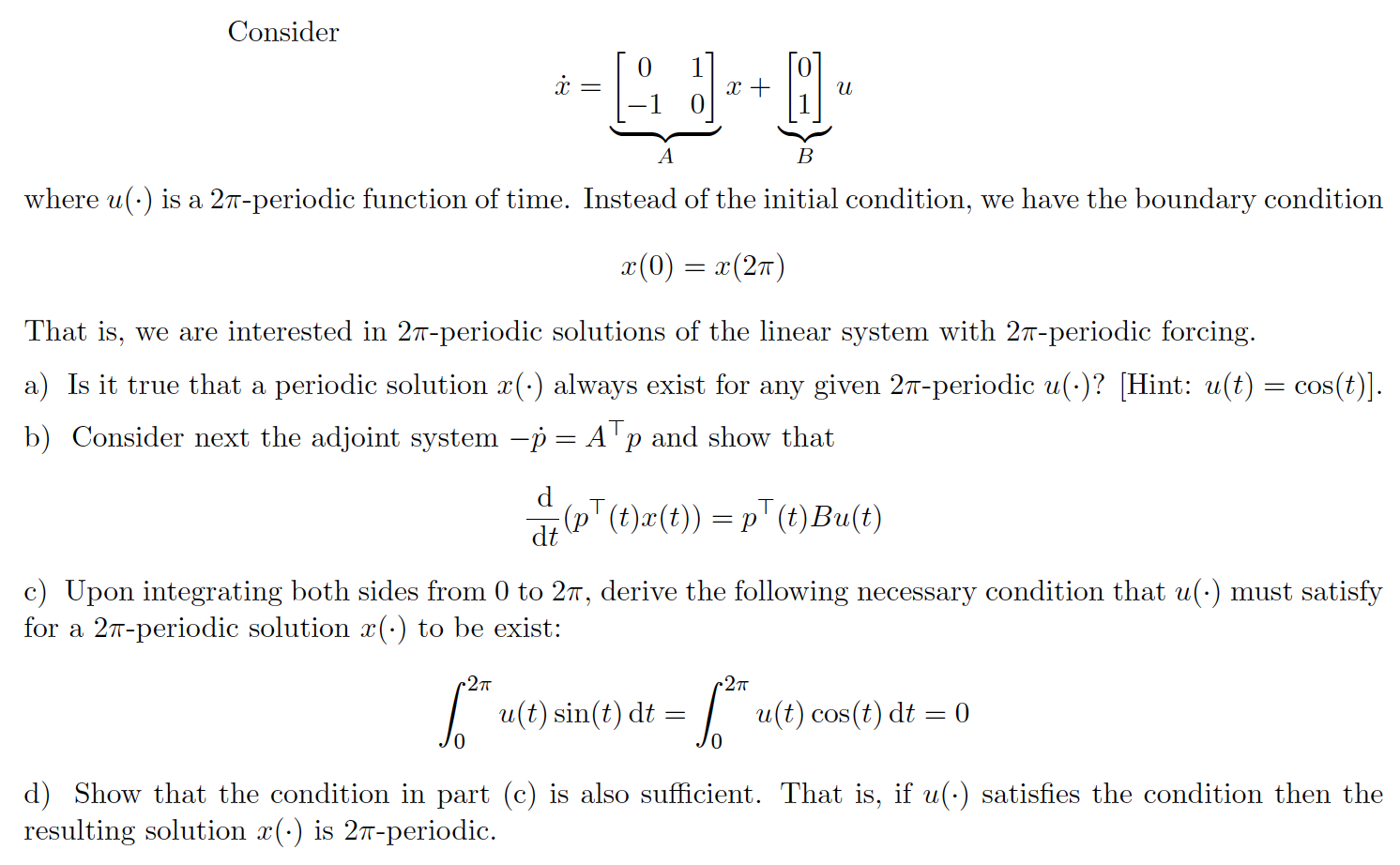 How do I approach this question? Consider 0 i =