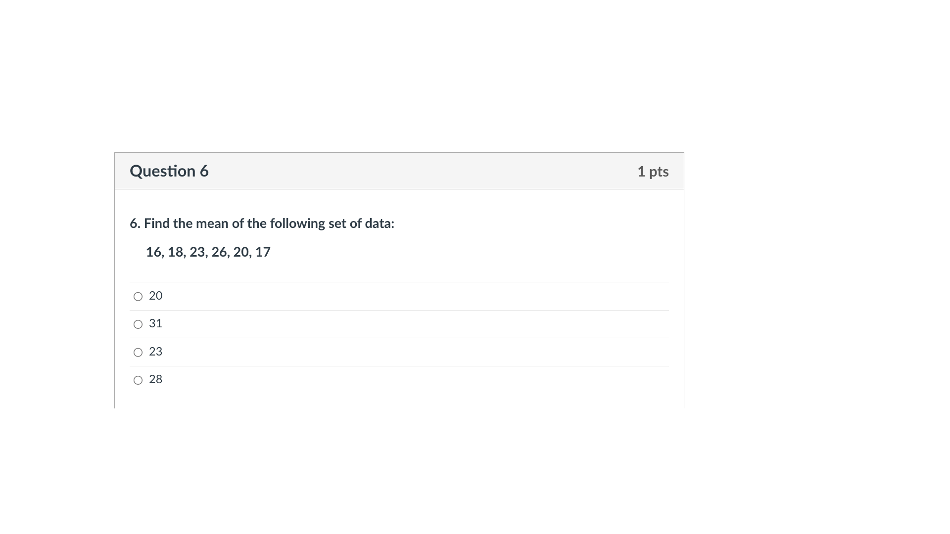 Question 5 1 pts Use the following histogram of