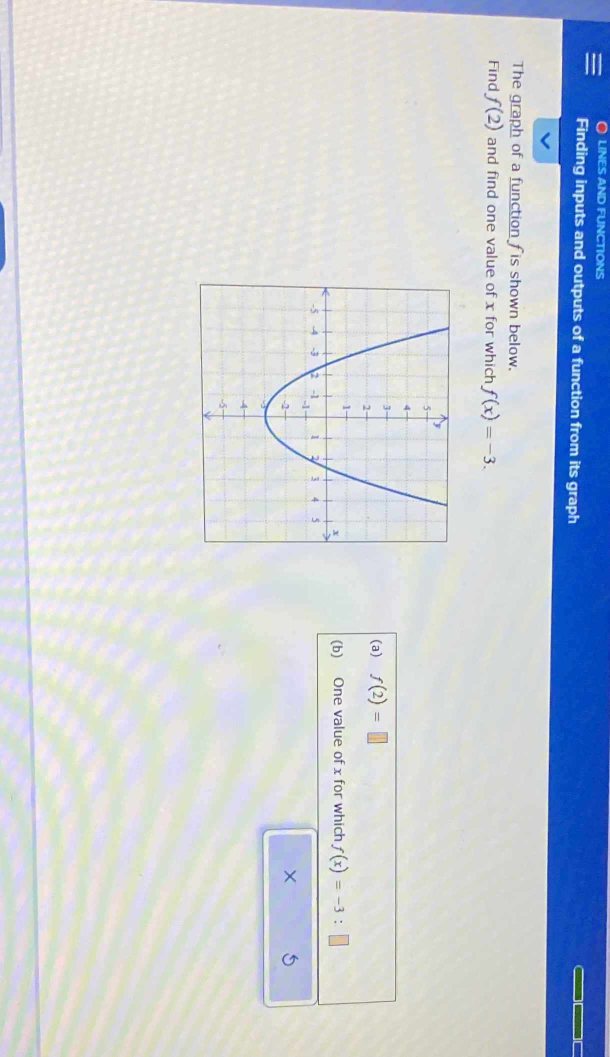 O LINES AND FUNCTIONS Finding inputs and outputs