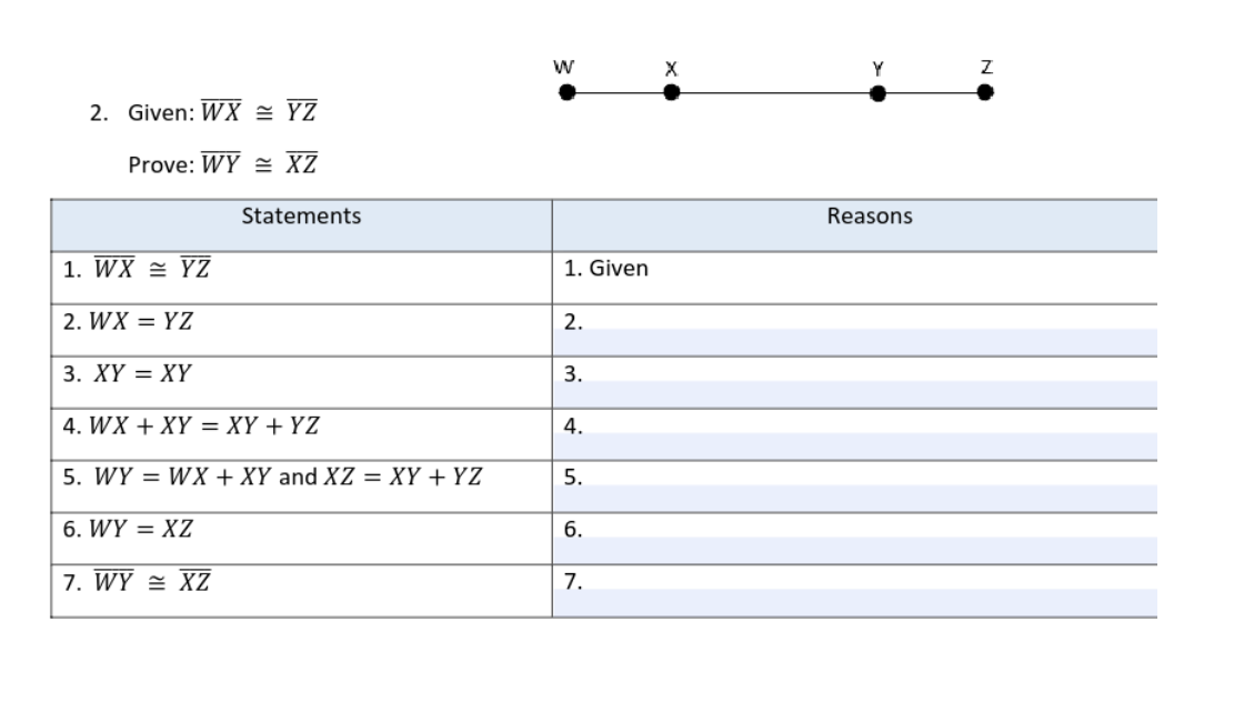 Identify the hypothesis and conclusion of each