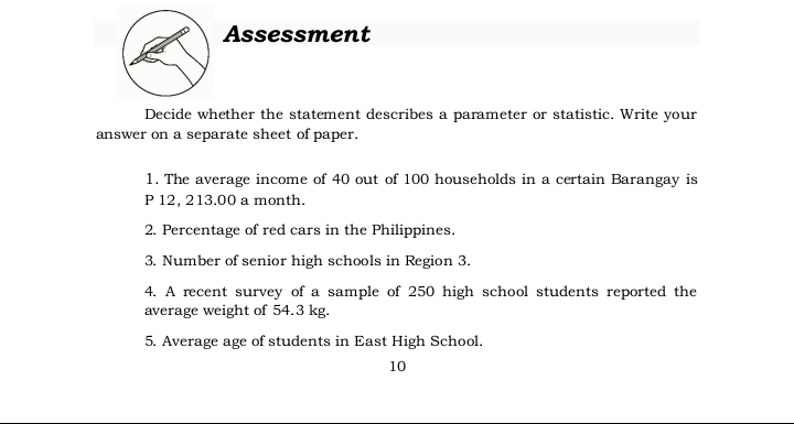 Additional Activities Get the samples needed for