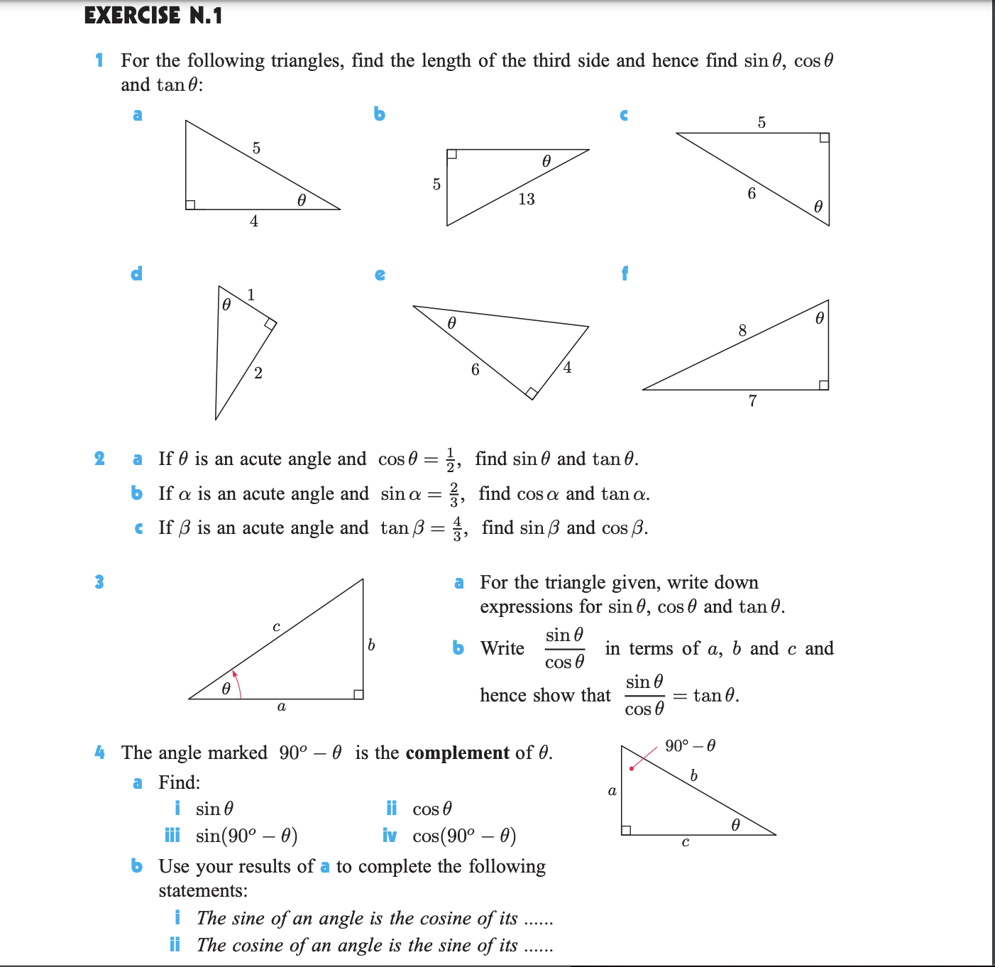 What are the Answers to all theses questions?